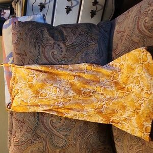 Billabong Orange snake dress nwt